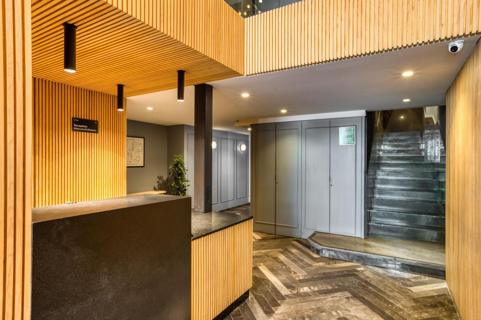 Uliv Antara Apartment Ciudad de México Exterior foto